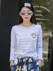 Женские кофты / футболки Случайные полосы