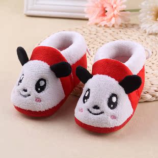 棉花堂婴儿棉鞋软底0-1岁冬男女宝宝新生儿童