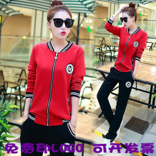 幼儿园园服春秋装运动套装红_幼儿园园服春秋