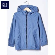 детская куртка gap极简纯色连帽防风夹克|男童212279吊牌价349 000212279