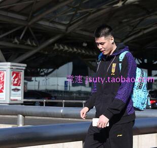 新款正品李宁CBA北京首钢篮球服男篮球迷彩