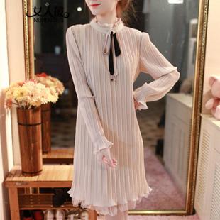 2017欧洲站欧韩正品1背带裙套装长袖打底衫配