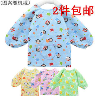 男宝宝防水罩衣3-6个月9吃饭衣围裙婴儿童反穿