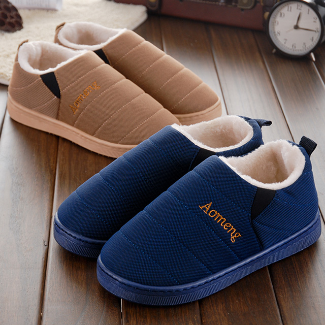冬季全包跟加绒棉拖鞋