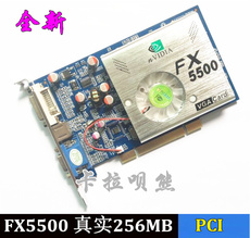 Видеокарта Новый реальный fx5500 256 Мб