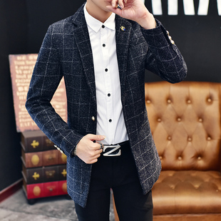 天天特价赠送运费险退货无忧韩版修身格子小西