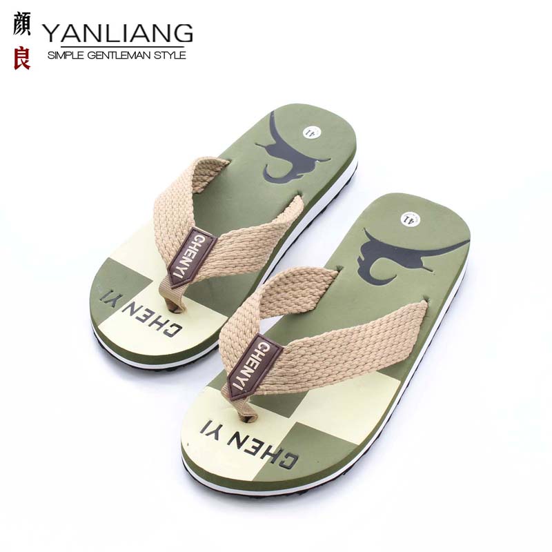 人字拖男夏季韩版沙滩鞋青年防滑休闲个性简约
