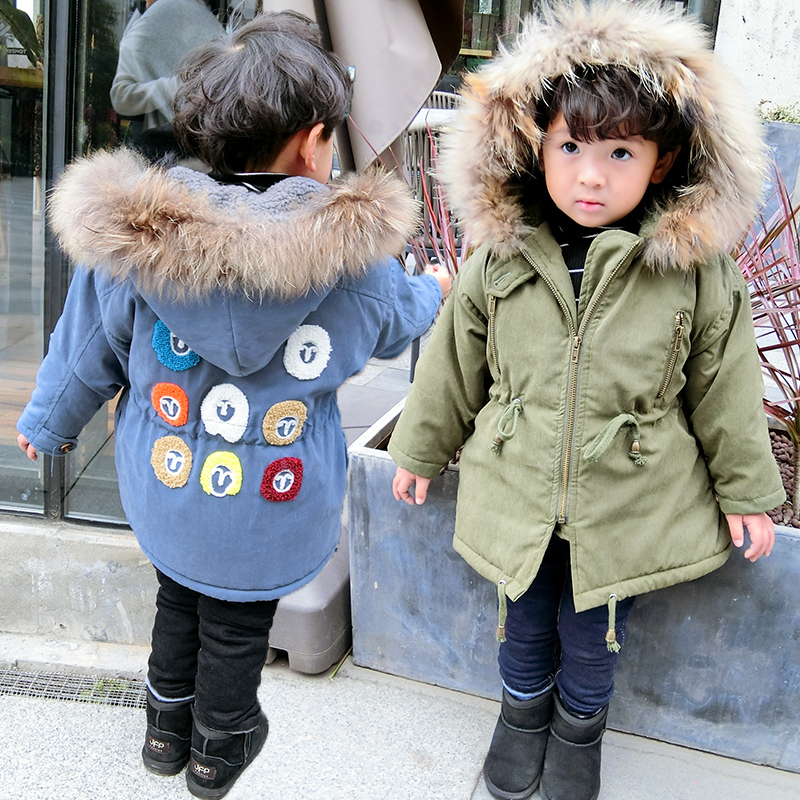 童装男童冬装儿童棉衣男1-3岁245潮宝宝外套