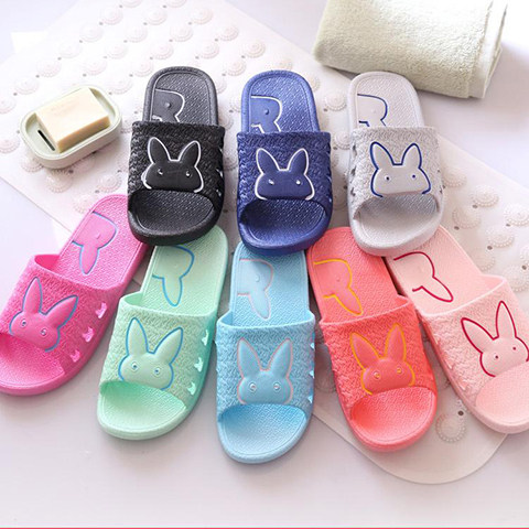 夏季亲子儿童拖鞋男女中大童软底拖鞋居家卡通