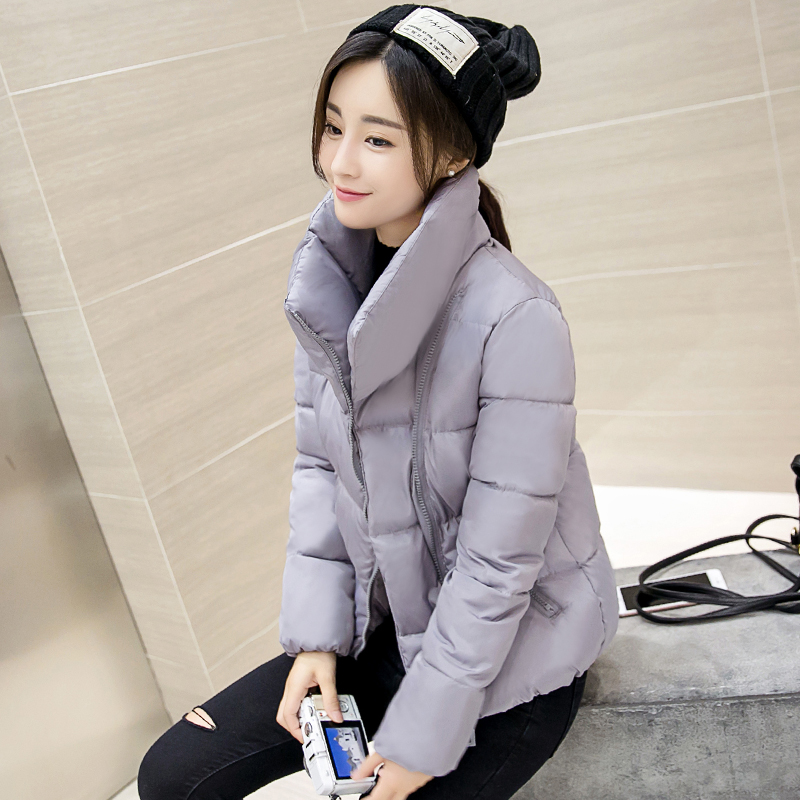 秋冬新款短款棉服女保暖加厚小棉袄外套学生大