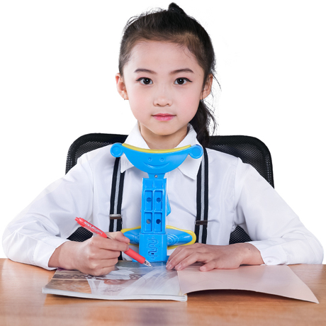 坐姿矫正器小学生儿童视力保护器预防近视姿势纠正仪防近视写字架