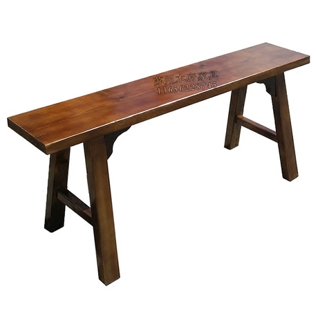 00 桌椅批发实木板凳碳化木长条凳板凳子农家乐长板凳餐椅饭店餐