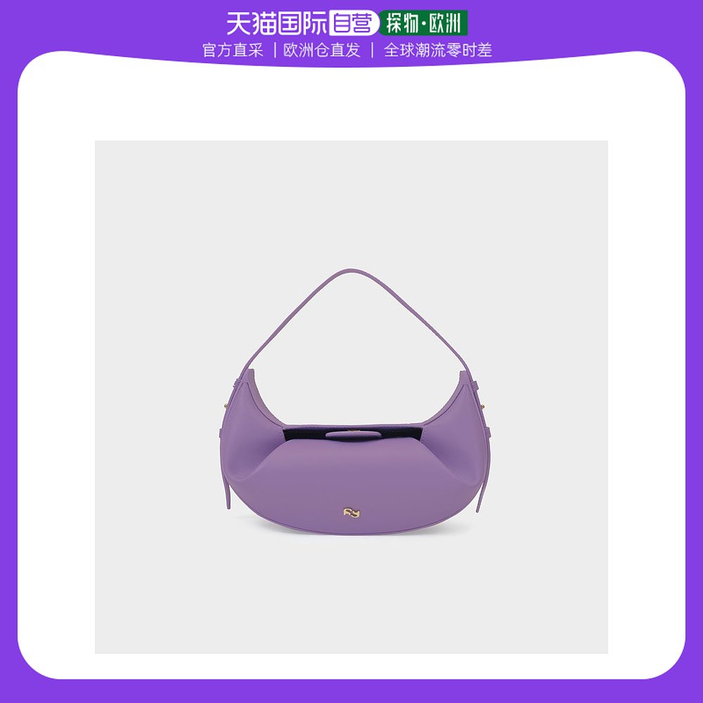 紫色迷你包 欧洲直邮预售两周YUZEFI 紫色皮革迷你手提包_推荐淘宝好看的紫色迷你包