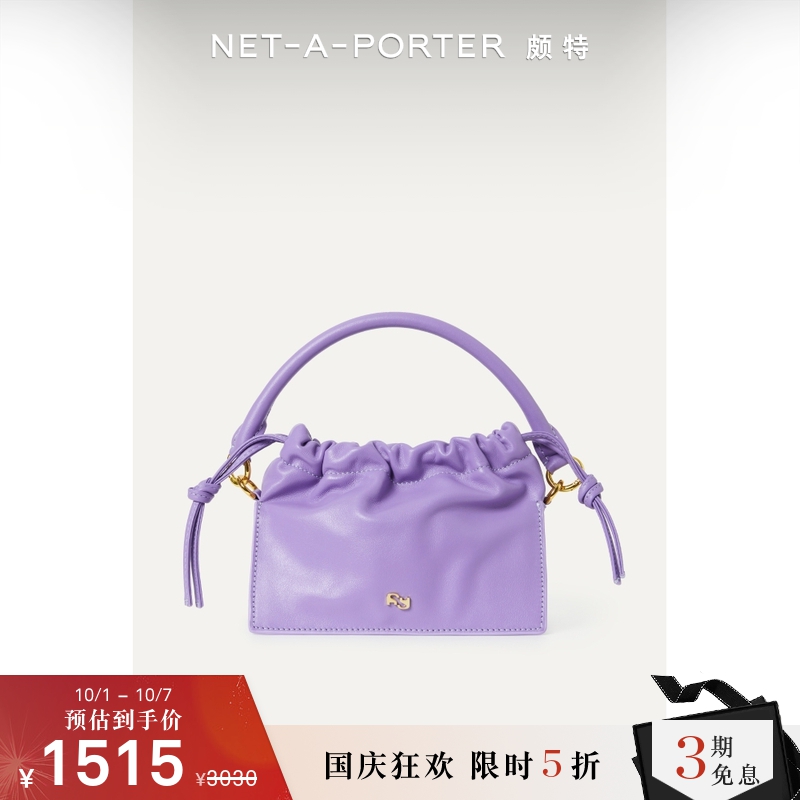 紫色迷你包 [SALE]YUZEFI 2022春季女紫色皮革迷你手提包NAP颇特_推荐淘宝好看的紫色迷你包