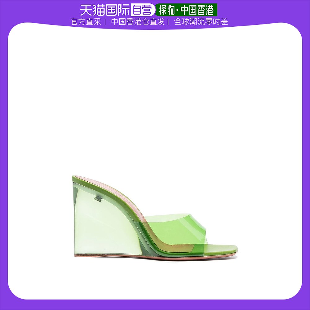 绿色凉鞋 香港直邮潮奢 Amina Muaddi 女士 绿色凉鞋_推荐淘宝好看的绿色凉鞋