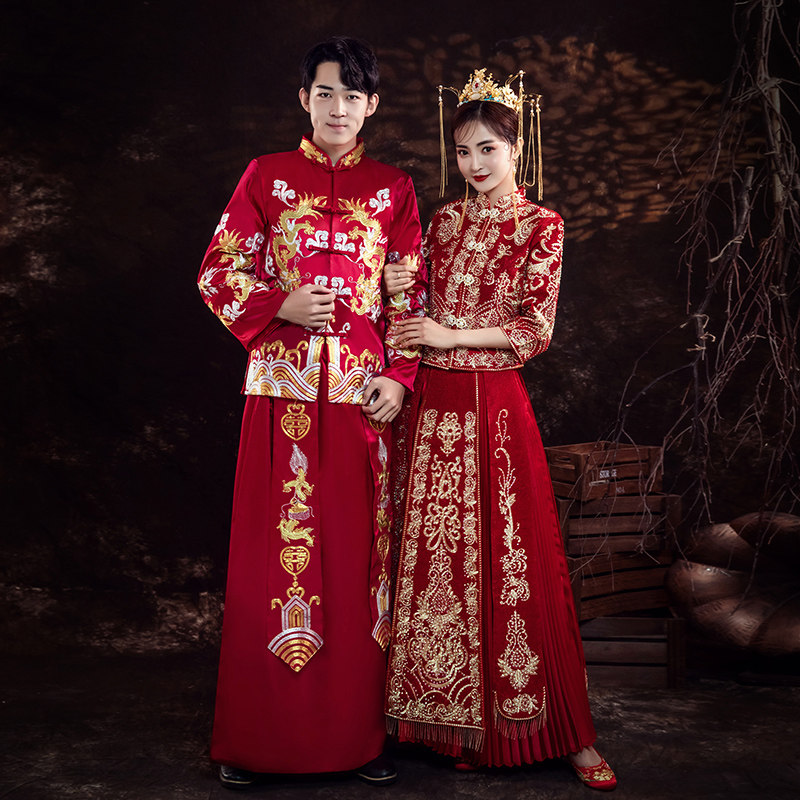 中式新郎礼服 精选网