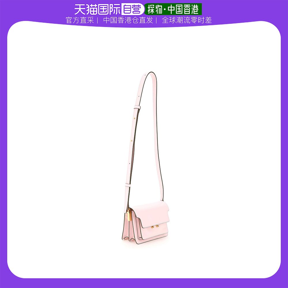 粉红色手提包 香港直邮潮奢 Marni 玛尼 女士ARNI 女粉红色女士手提包_推荐淘宝好看的粉红色手提包