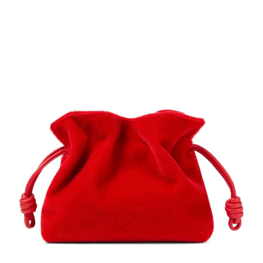 红色手拿包 GMY2022春夏 Loewe Flamenco 红色迷你 女士 手拿单肩包_推荐淘宝好看的红色手拿包
