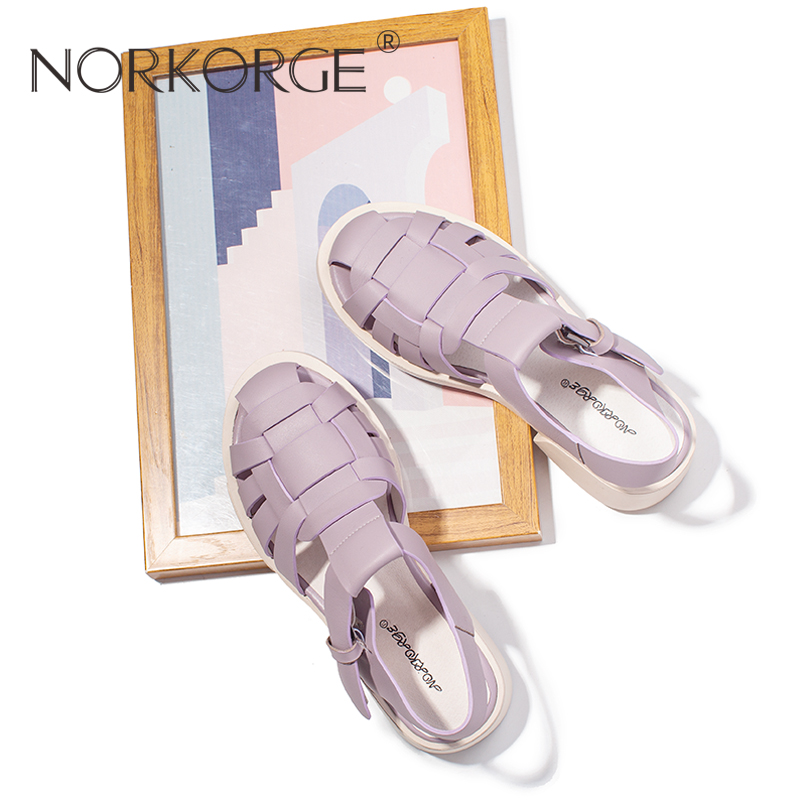 紫色罗马鞋 文艺灰紫色罗马凉鞋_推荐淘宝好看的紫色罗马鞋