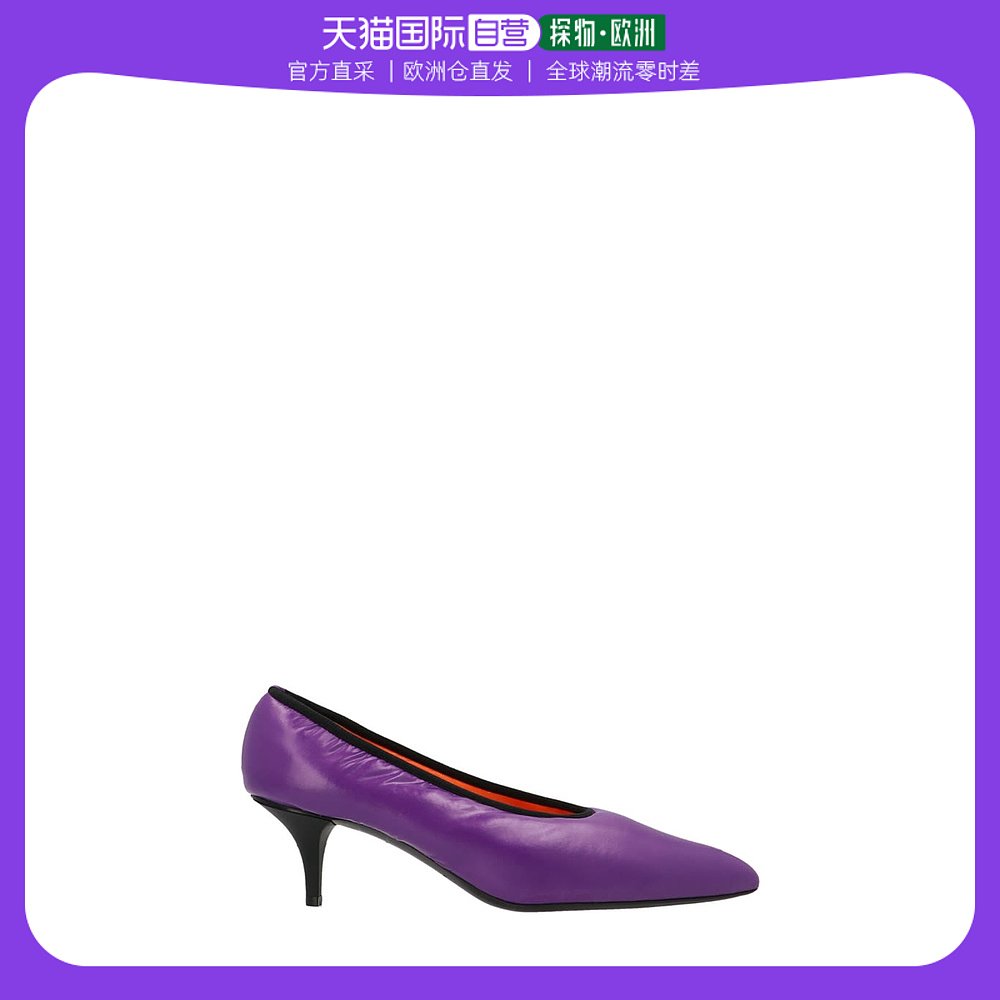 紫色尖头鞋 欧洲直邮MARNI玛尼女士紫色尖头高跟鞋商务休闲简约时尚潮流百搭_推荐淘宝好看的紫色尖头鞋