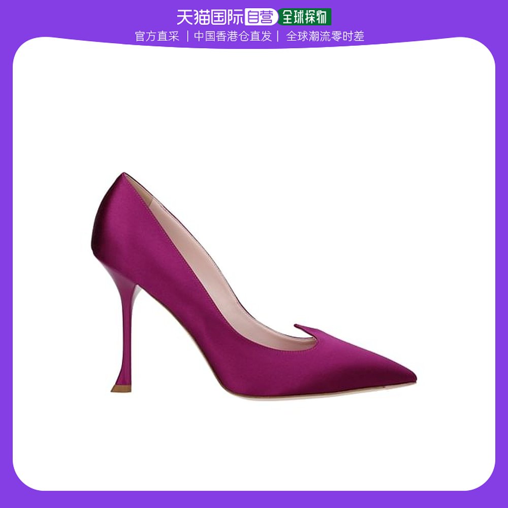 紫色高跟鞋 香港直邮ROGER VIVIER 女士缎面紫色高跟鞋 RVW53824540 RS0 M814_推荐淘宝好看的紫色高跟鞋