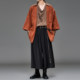 Cutting design mid-length Taoist robe cardigan men's spring and autumn Japanese style retro new Chinese style loose Yamamoto style jacket Cutting design mid-length Taoist robe cardigan men's spring and autumn Japanese style retro new Chinese style loose Yamamoto style jacket
