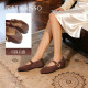Luansu 2025 autumn and winter new style increased by 3.5 Mary Jane French retro flat shoes TA65312-54 Luansu 2025 autumn and winter new style increased by 3.5 Mary Jane French retro flat shoes TA65312-54