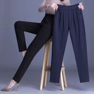 2025 autumn new high-waist slim harem pants for women 
2025 autumn new high-waist slim harem pants for women