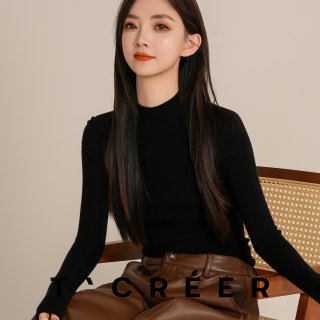 TCREER autumn and winter minimalist, comfortable, slim and versatile base layer for women 
TCREER autumn and winter minimalist, comfortable, slim and versatile base layer for women