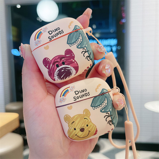Cartoon Winnie Bear suitable for Huawei freebuds5 protective case freebuds6i wireless Bluetooth headset case freebuds4/3 box freeclip silicone se2 anti-fall budspro4 set
 Cartoon Winnie Bear suitable for Huawei freebuds5 protective case freebuds6i wireless Bluetooth headset case freebuds4/3 box freeclip silicone se2 anti-fall budspro4 set
