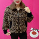 2025 new style gold mink velvet fashionable leopard print warm jacket short thickened outerwear loose fashionable warm cardigan for women 2025 new style gold mink velvet fashionable leopard print warm jacket short thickened outerwear loose fashionable warm cardigan for women