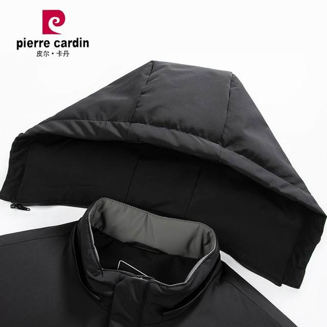 Pilkan autumn and winter milk silk jacket male plus velvet thickened hood can take off leisure business dad to wear jacket Pilkan autumn and winter milk silk jacket male plus velvet thickened hood can take off leisure business dad to wear jacket