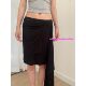 eihey early autumn irregular design pleated skirt retro lazy pleated fashion casual long skirt skirt eihey early autumn irregular design pleated skirt retro lazy pleated fashion casual long skirt skirt