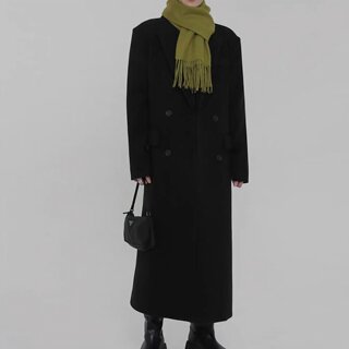 Cotton -thicker woolen coat female long hair coat
 Cotton -thicker woolen coat female long hair coat