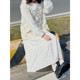 Step into the Galaxy Japanese sweet cake skirt with high waist slim mid-length gentle white skirt versatile A-line skirt Step into the Galaxy Japanese sweet cake skirt with high waist slim mid-length gentle white skirt versatile A-line skirt