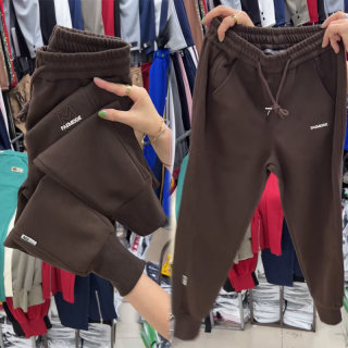 Women's autumn thickened sports pants are versatile and slimming Women's autumn thickened sports pants are versatile and slimming