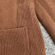 E6021 autumn new women's clothing, literary temperament, solid color imitation wool jacket, thin pit strips, no button commuter suit E6021 autumn new women's clothing, literary temperament, solid color imitation wool jacket, thin pit strips, no button commuter suit