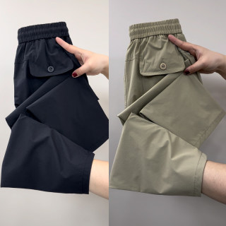 Summer thin quick-drying cropped pants straight-leg casual pants Summer thin quick-drying cropped pants straight-leg casual pants