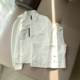 Early spring work jacket for men's spring and autumn multi-pocket short removable knitted collar stand collar export work jacket Early spring work jacket for men's spring and autumn multi-pocket short removable knitted collar stand collar export work jacket