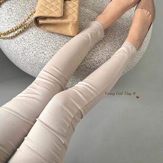 Korean style pure lust style high waisted tight pencil pants with small feet Korean style pure lust style high waisted tight pencil pants with small feet