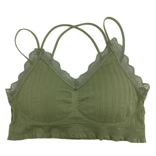 Beauty back cross -camisole female no steel ring bra, summer thin vest gathers gathered sports large size wrapped chest tube top
 Beauty back cross -camisole female no steel ring bra, summer thin vest gathers gathered sports large size wrapped chest tube top