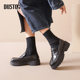 Dadong 2025 autumn new women's singles shoes British style versatile round-toe loafers fashionable thick-soled leather shoes Dadong 2025 autumn new women's singles shoes British style versatile round-toe loafers fashionable thick-soled leather shoes