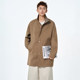 Mid-length windbreaker jacket for men 2025 new spring, autumn and winter men's trendy brand loose casual work jacket top 
Mid-length windbreaker jacket for men 2025 new spring, autumn and winter men's trendy brand loose casual work jacket top