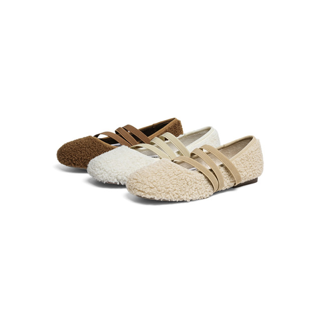 Red Dragonfly Furry Shoes Women's Autumn and Winter New Slip-on Women's Shoes Flat-soled Beanie Shoes Soft-soled Plush Mary Jane Shoes Red Dragonfly Furry Shoes Women's Autumn and Winter New Slip-on Women's Shoes Flat-soled Beanie Shoes Soft-soled Plush Mary Jane Shoes