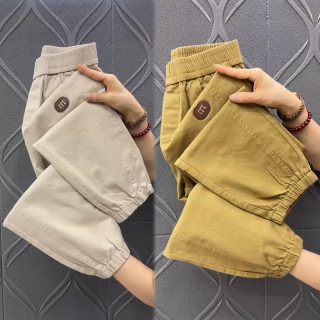 Pure cotton foot Harn pants women autumn new products Pure cotton foot Harn pants women autumn new products