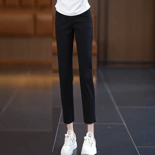 Four lengths and three colors small feet straight-leg casual pants Four lengths and three colors small feet straight-leg casual pants