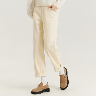 High-waisted simple D.SIGN casual pants High-waisted simple D.SIGN casual pants