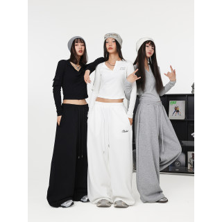 CBXLAB street dance tide brand gray hot girl casual pants
 CBXLAB street dance tide brand gray hot girl casual pants
