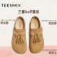 Tianmeiyi retro flat-soled Birkenstock shoes all-inclusive for women's one-foot casual single shoes 2025 autumn new BL801CA5 
Tianmeiyi retro flat-soled Birkenstock shoes all-inclusive for women's one-foot casual single shoes 2025 autumn new BL801CA5
