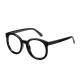 Zhao Lusi, the same glasses of glasses, black frame plain artifact rivets round box, myopia INS glasses box female Korean edition
 Zhao Lusi, the same glasses of glasses, black frame plain artifact rivets round box, myopia INS glasses box female Korean edition